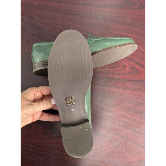 Marc Joseph East Village Loafer Women's Size 7.5 Brazil ATLANTIC BLUE Patent EUC - Picture 12 of 16